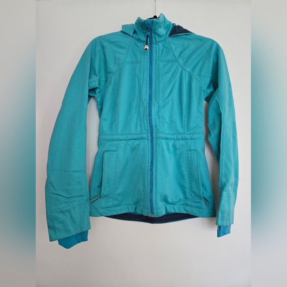 Lululemon Athletica Blue Script Jacket